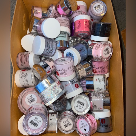 Revel Nail Huge Lot of 75 Dip Dipping Powders Manicure - Rare and retired colors - Picture 4 of 5